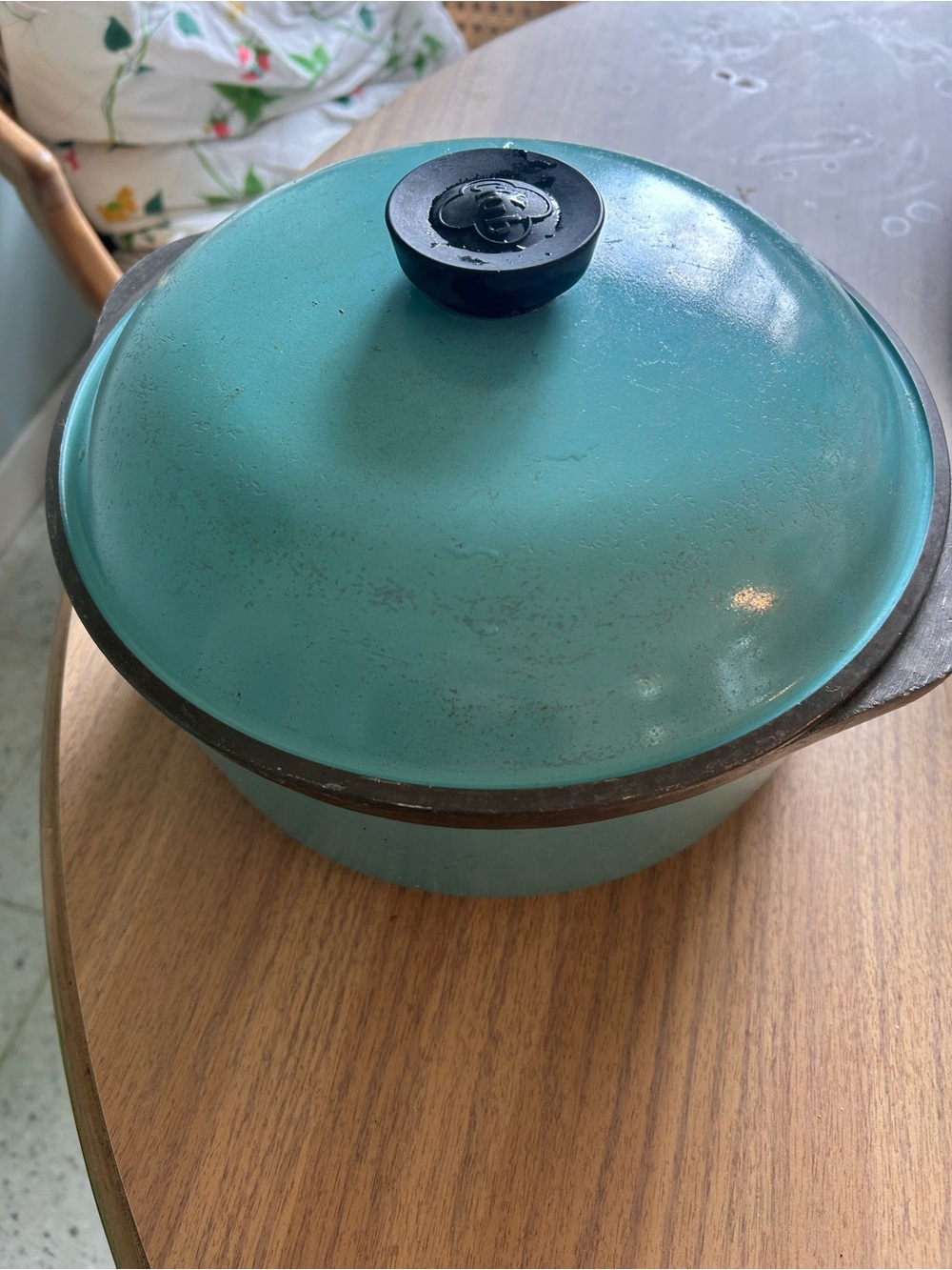 Club Vintage Turquoise Dutch oven, 5 quart